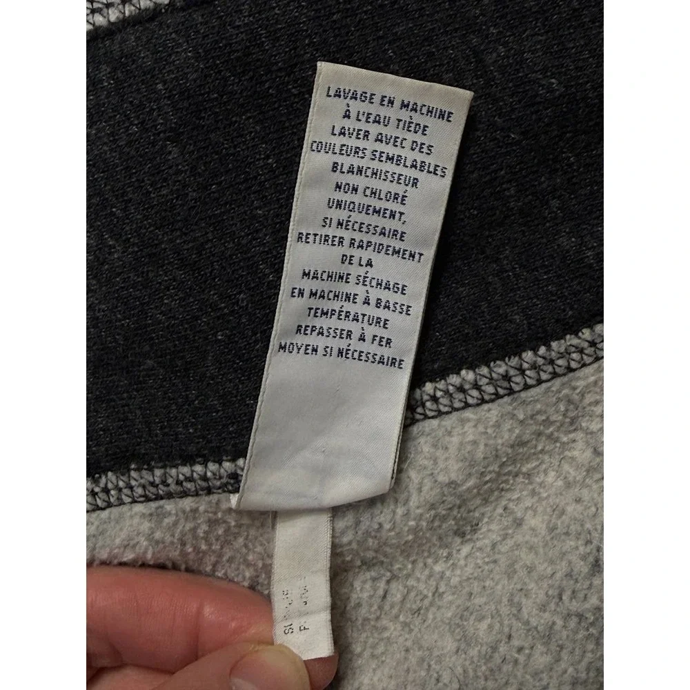 Polo Ralph Lauren Full Zip Hoodie XXL Charcoal Gray Cotton Blend Pony Logo